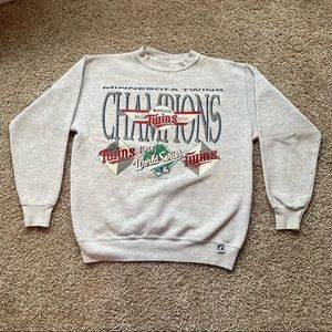 Minnesota Twins 1991 World Series Champion Sweatshirt | Size Medium
